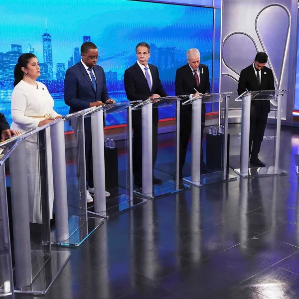Mention: Illinois Senate Democratic Primary Debate prediction market