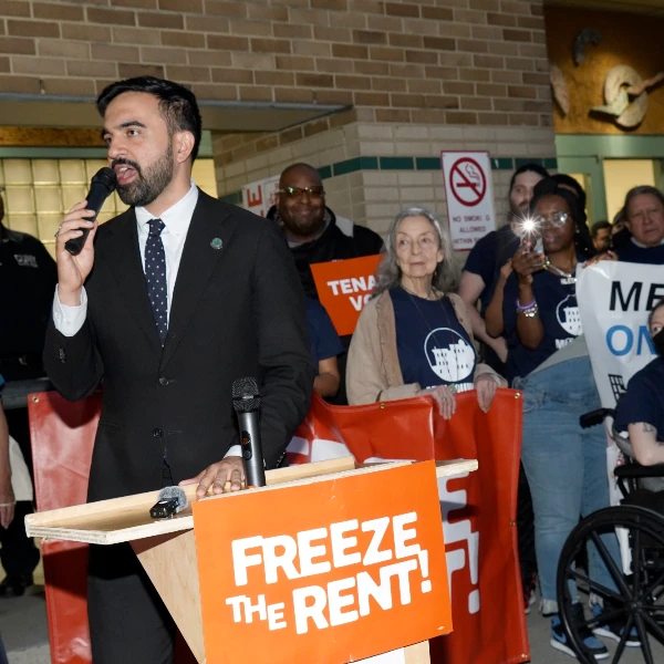 Will Mamdani freeze the rent in 2026? prediction market