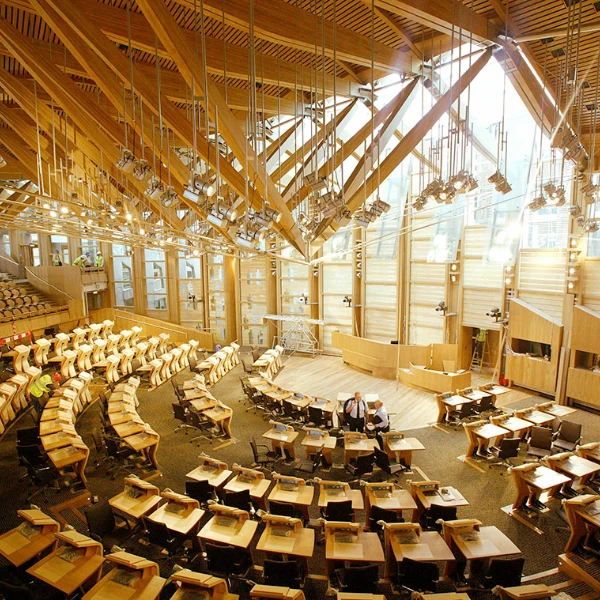 How many seats will the SNP win in the Scottish Parliament election?