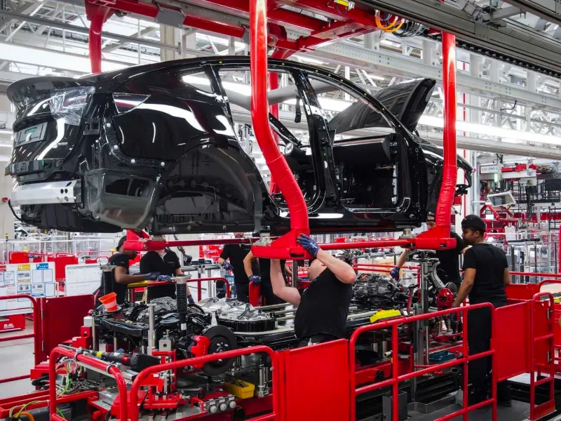 Tesla production in Q1 2026? prediction market