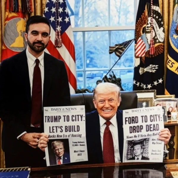 Will Trump meet Mamdani before Jun 9, 2026? prediction market
