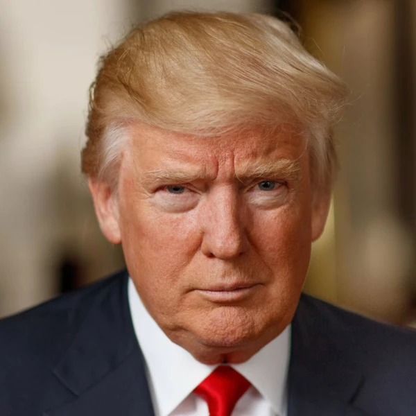 How will Trump reference himself before July? prediction market